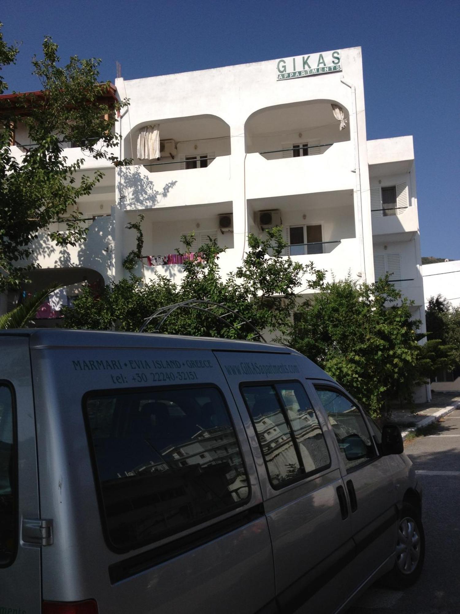 Gikas Apartments Marmari  Exterior foto